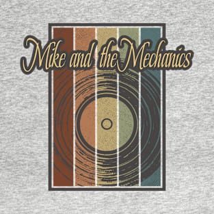 Mike and the Mechanics Vynil Silhouette T-Shirt